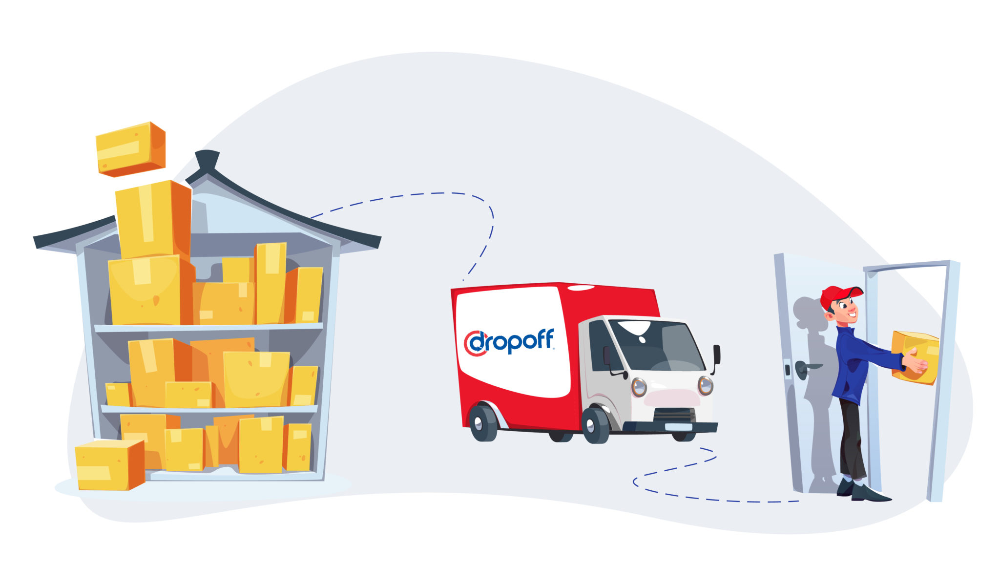 What Is Door to Door Delivery and Why People Love It - Dropoff